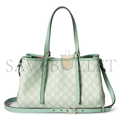 GUCCI GG EMBLEM MEDIUM TOTE BAG 815214 (30*18*11cm)